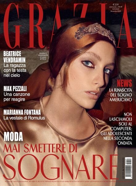 Grazia Italia – 12 Novembre 2020 Cover