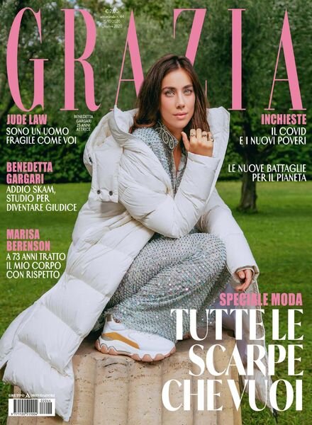 Grazia Italia – 15 Ottobre 2020 Cover