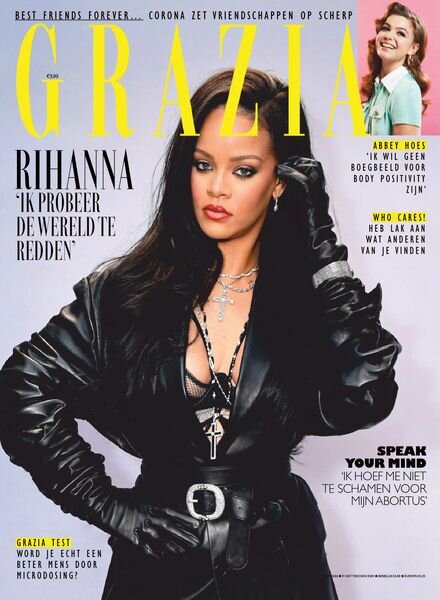 Grazia Netherlands – 21 oktober 2020 Cover
