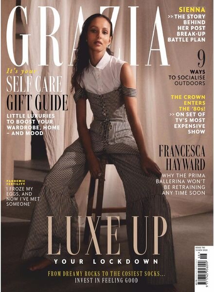 Grazia UK – 16 November 2020 Cover