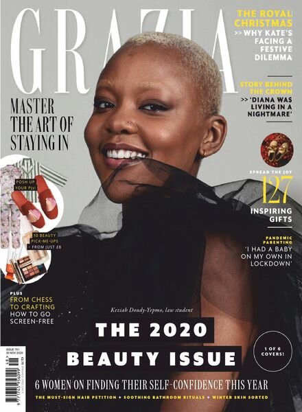 Grazia UK – 30 November 2020 Cover