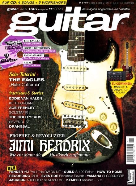 Guitar Germany – November 2020 Cover