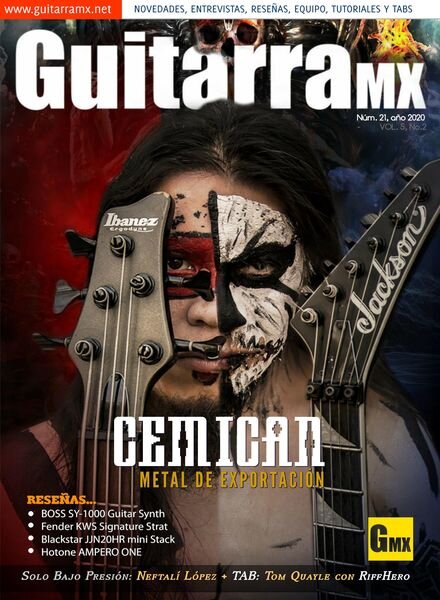 GuitarraMX – N 21 Noviembre 2020 Cover