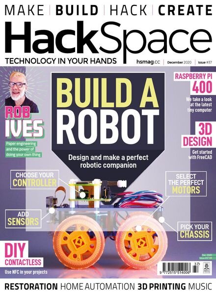 HackSpace – December 2020 Cover