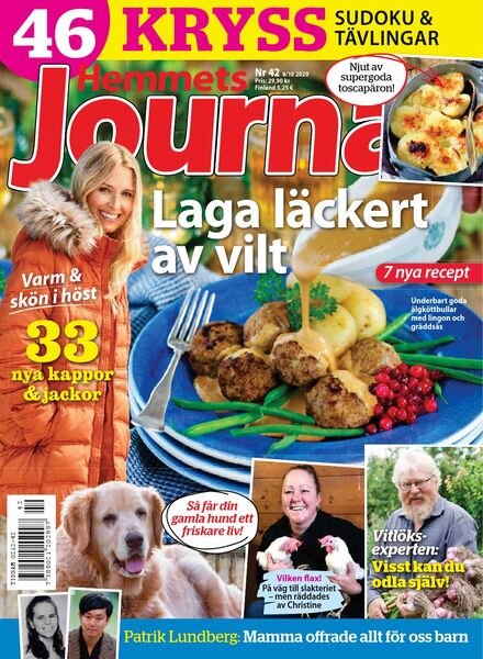 Hemmets Journal – 08 oktober 2020 Cover