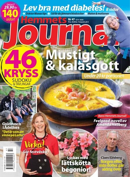 Hemmets Journal – 12 november 2020 Cover