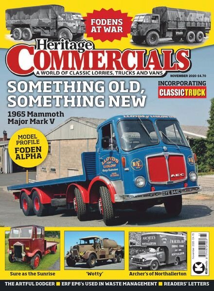 Heritage Commercials – November 2020 Cover