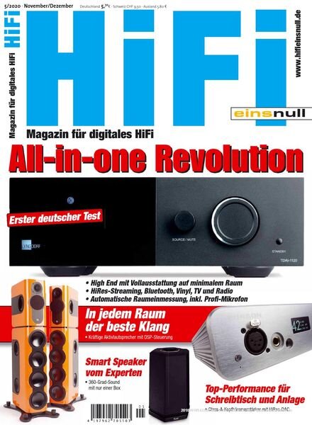 Hifi Einsnull – November-Dezember 2020 Cover