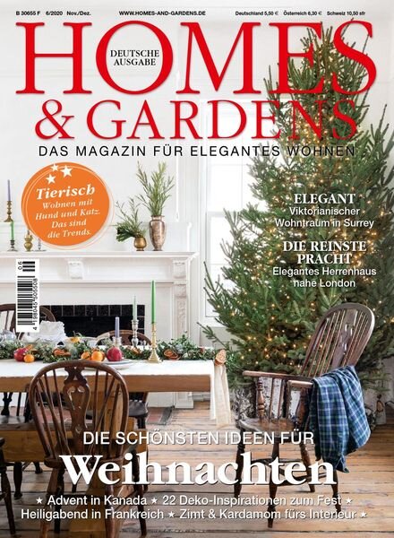 Homes & Gardens Germany – November-Dezember 2020 Cover