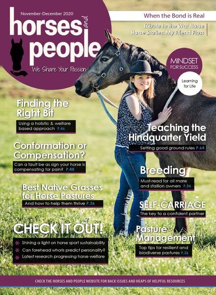Horses and People – November 2020 Cover