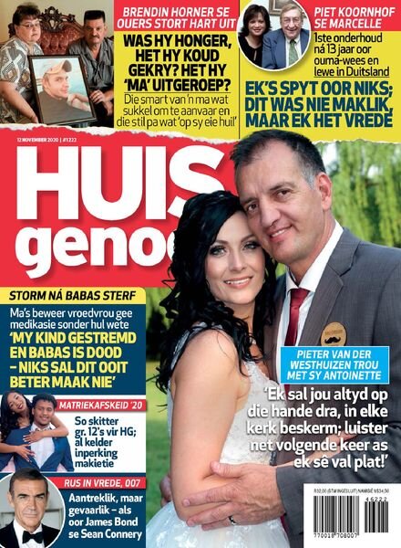 Huisgenoot – 12 November 2020 Cover