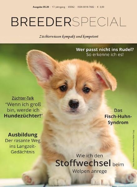 HundeWelt Breeder Special – Nr.5 2020 Cover