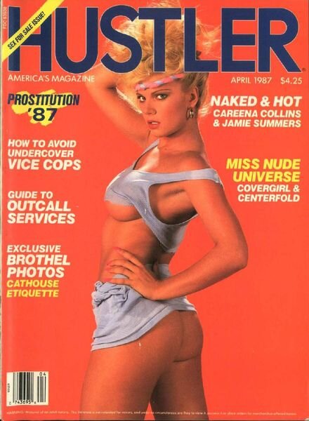 Hustler USA – April 1987 Cover