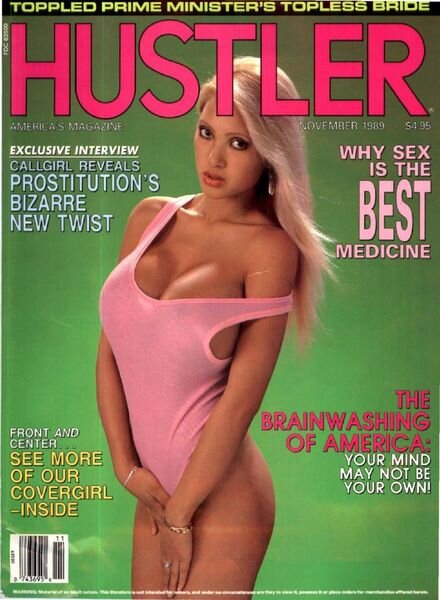 Hustler USA – November 1989 Cover