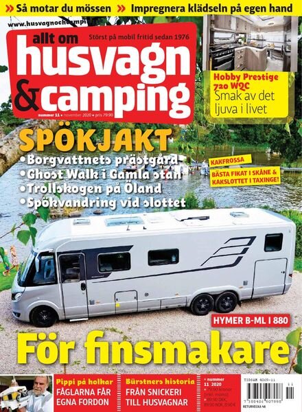 Husvagn & Camping – november 2020 Cover