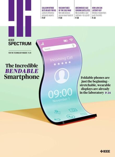 IEEE SPECTRUM – November 2020 Cover