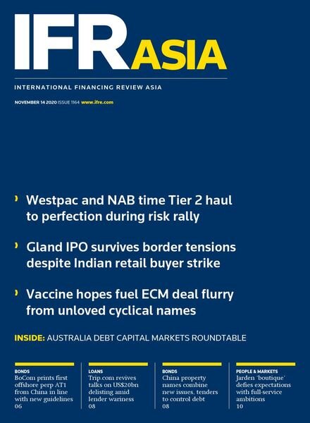 IFR Asia – November 14, 2020 Cover