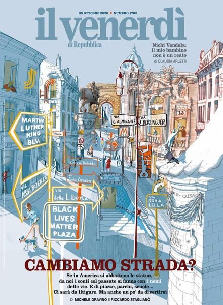 Il Venerdi di Repubblica – 30 Ottobre 2020 Cover