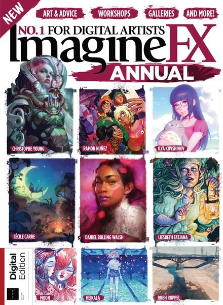 ImagineFX Annual – Volume 4 – November 2020 Cover