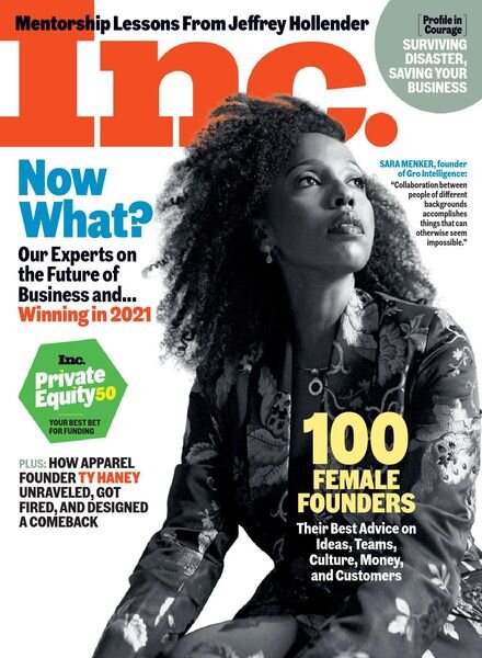 Inc Magazine – November 2020 Cover