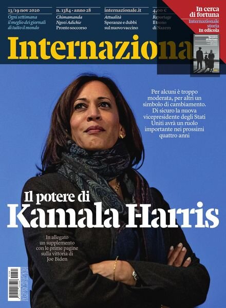 Internazionale – 13 Novembre 2020 Cover