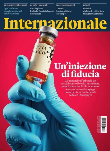 Internazionale – 20 Novembre 2020 Cover