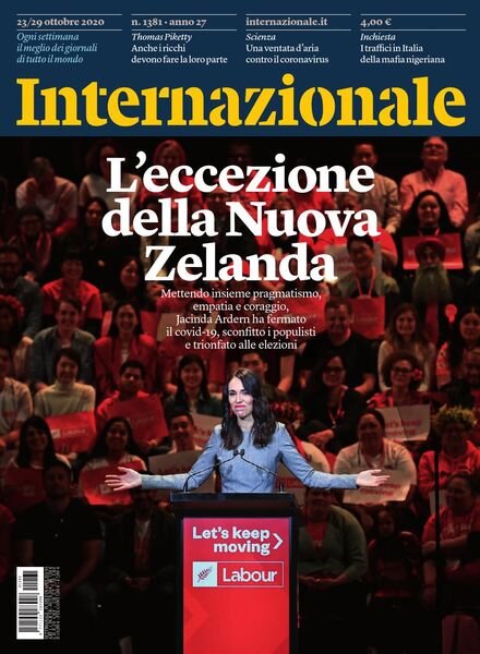 Internazionale – 23 Ottobre 2020 Cover