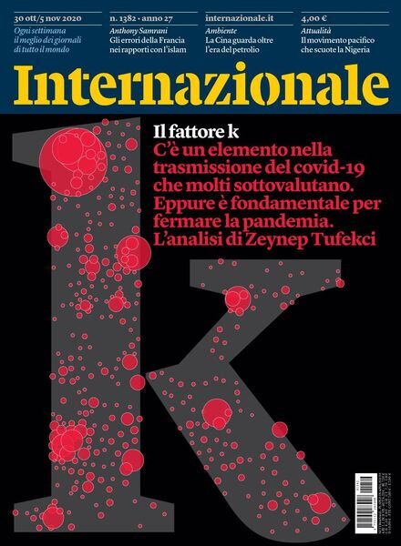 Internazionale – 30 Ottobre 2020 Cover