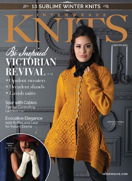 Interweave Knits – October 2020 Cover
