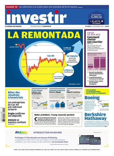 Investir – 14 Novembre 2020 Cover