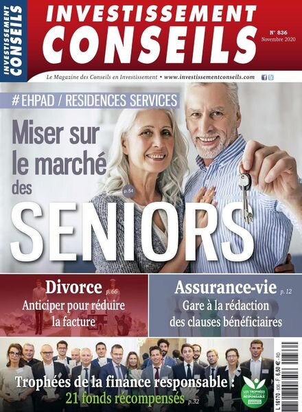 Investissement Conseils – Novembre 2020 Cover