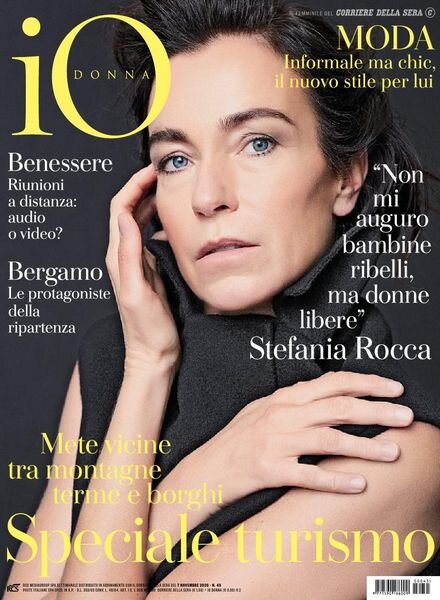 Io Donna del Corriere della Sera – 07 novembre 2020 Cover