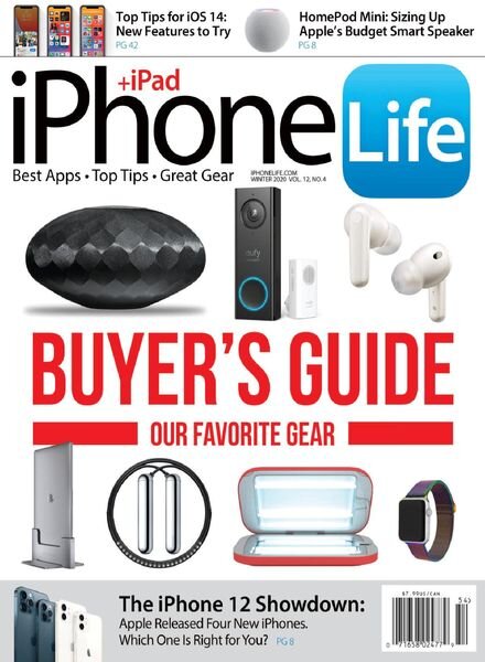 iPhone Life Magazine – November 2020 Cover