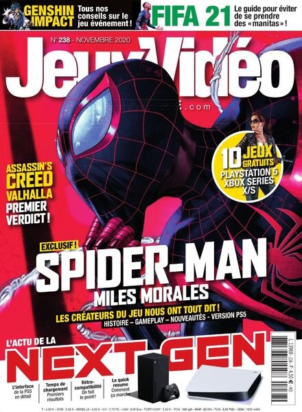 Jeux Video Magazine – Novembre 2020 Cover