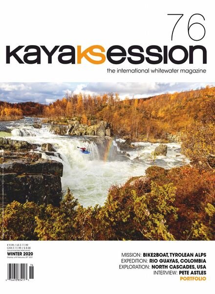 Kayak Session Magazine – November 2020 Cover