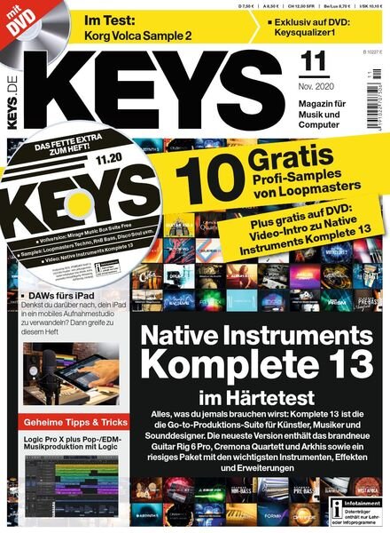 Keys – November 2020 Cover