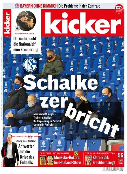 Kicker – 23 November 2020 Cover