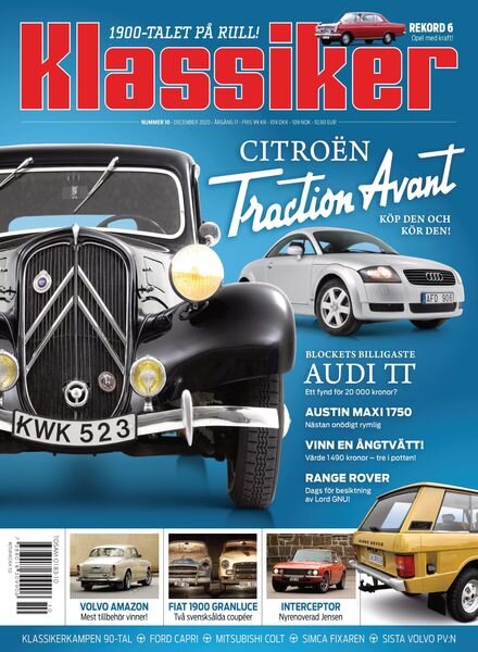 Klassiker – 19 november 2020 Cover