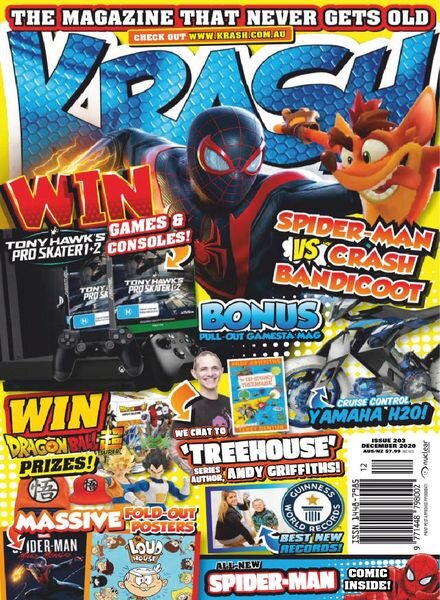 Krash – December 2020 Cover