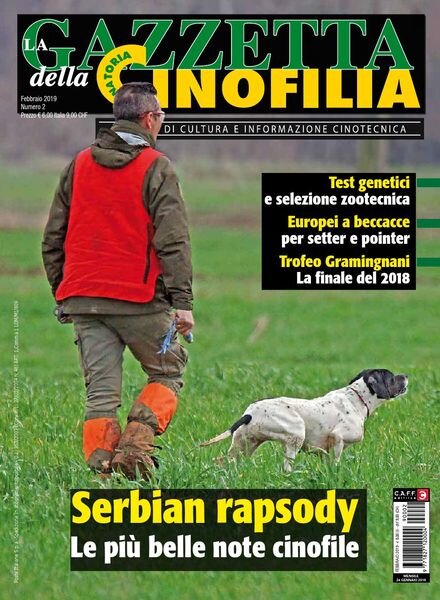 La Gazzetta Della Cinofilia Venatoria – Febbraio 2019 Cover