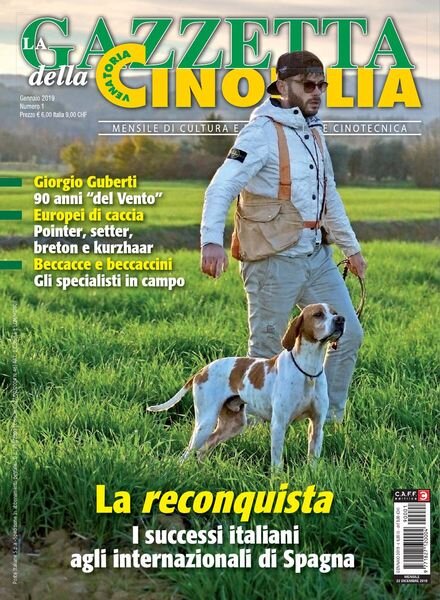 La Gazzetta Della Cinofilia Venatoria – Gennaio 2019 Cover