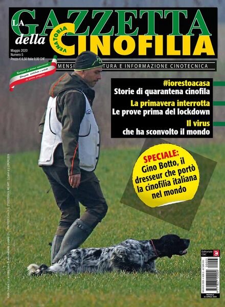 La Gazzetta Della Cinofilia Venatoria – Maggio 2020 Cover
