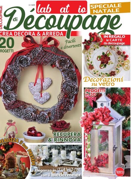 Laboratorio di Decoupage – Ottobre-Novembre 2020 Cover