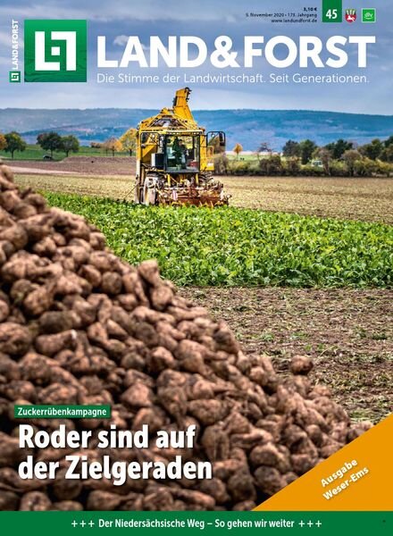 Land & Forst Weser Ems – 03 November 2020 Cover