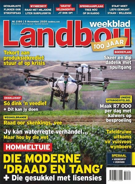 Landbouweekblad – 05 November 2020 Cover