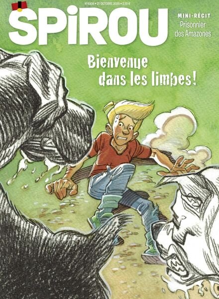 Le Journal de Spirou – 21 Octobre 2020 Cover
