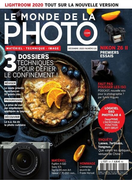 Le monde de la photo – Decembre 2020 Cover