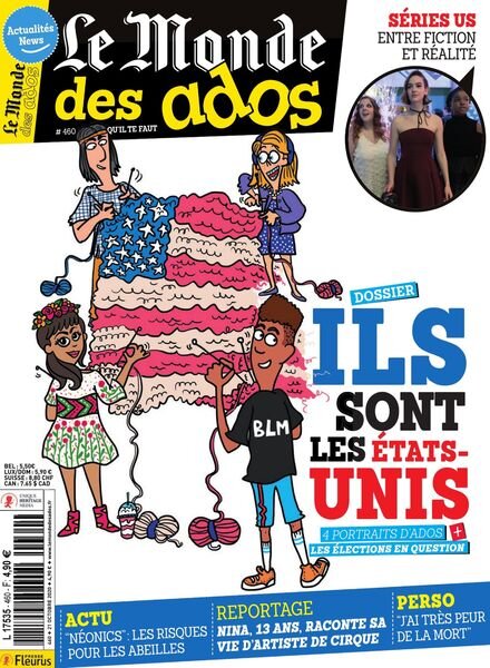 Le Monde des Ados – 21 Octobre 2020 Cover