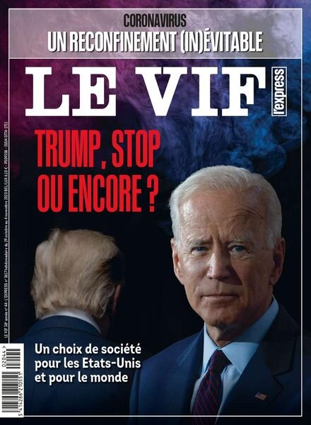 Le Vif L’Express – 29 Octobre 2020 Cover