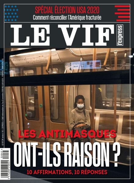 Le Vif L’Express – 5 Novembre 2020 Cover